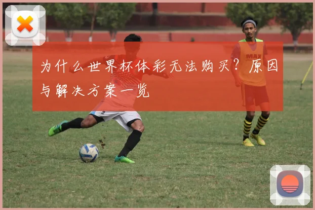 为什么世界杯体彩无法购买？原因与解决方案一览